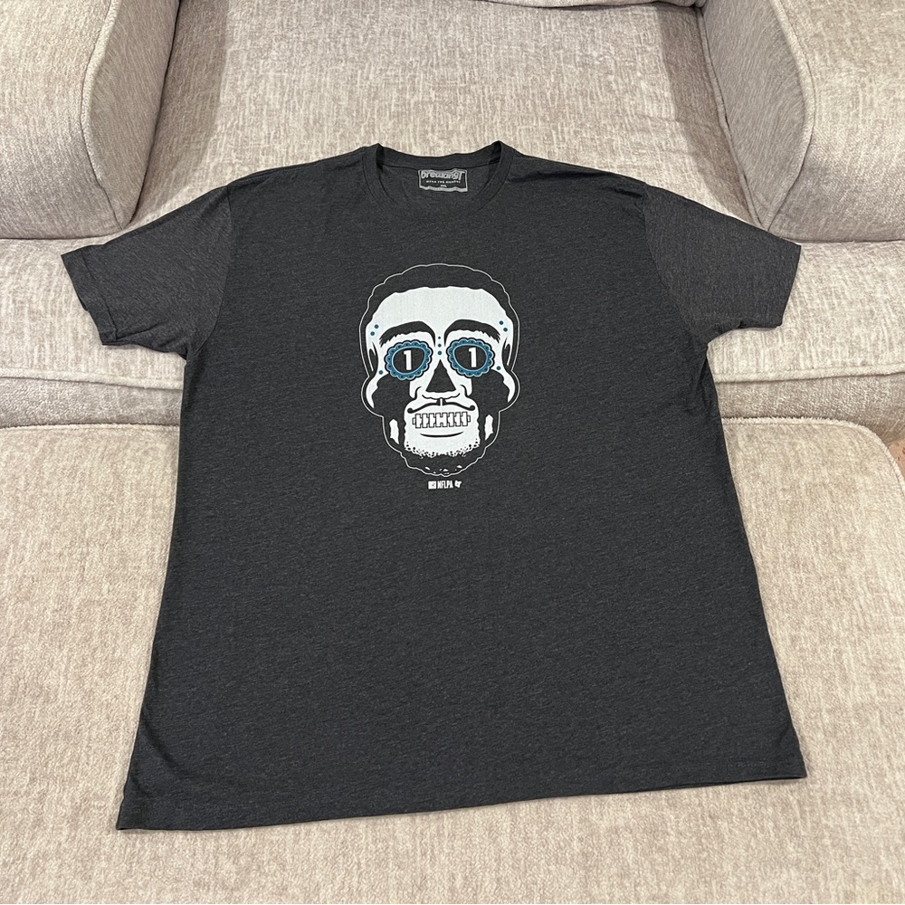 BreakingT A.J. BROWN: SUGAR SKULL tshirt
